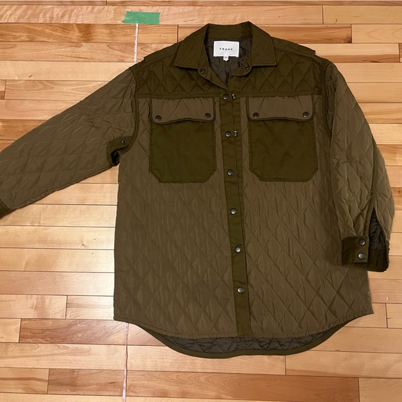 Frame Oversize Shirt Jacket - Picture 5 of 8